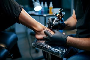 Tatouage de cheville