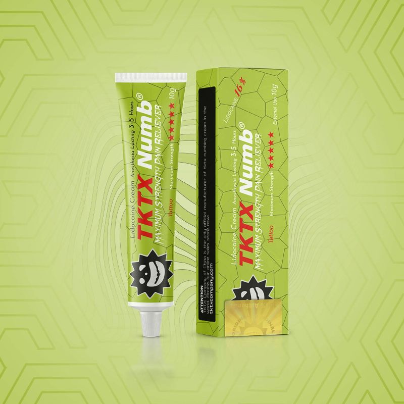 Crème anesthésiante verte