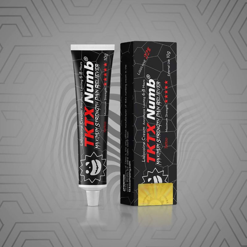 Crème anesthésiante Noire
